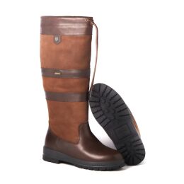 Dubarry Damen Lederstiefel Weit Galway ExtraFit  FB. Walnut 38