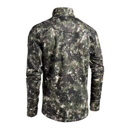 Northern Hunting Herren Fleece Jacke Gunno Camouflage XL