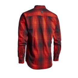 Northern Hunting Herren Hemd Bark Rot/Schwarz S
