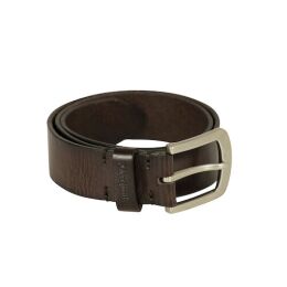 Deerhunter Leder G&uuml;rtel 4cm breit 115cm 583 Dark Brown