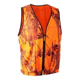 Deerhunter Protector Warnweste Orange GH Camouflage 2XL/3XL