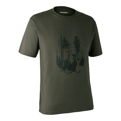 Deerhunter T-Shirt Forest grün S