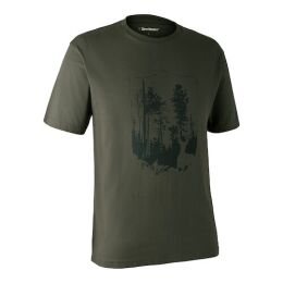 Deerhunter T-Shirt Forest gr&uuml;n S