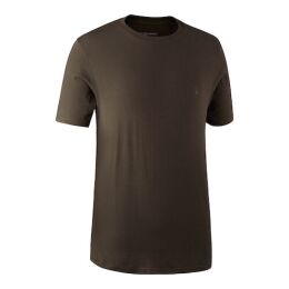 Deerhunter 2er Pack T-Shirt green/brown L