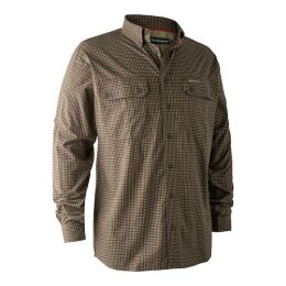 Deerhunter Callum Bamboo Herren Hemd 41/42 Blue checked