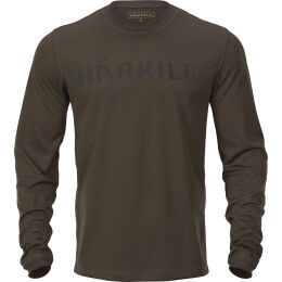 H&auml;rkila Herren Langarmshirt Mountain Hunter Hunting green/Shadow brown