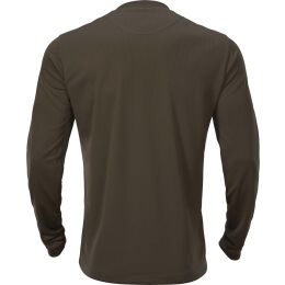 H&auml;rkila Herren Langarmshirt Mountain Hunter Hunting green/Shadow brown