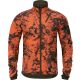 Härkila Herren Fleecejacke Wildboar Pro Reversible Willow green/AXIS MSP®Orange Blaze