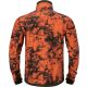 Härkila Herren Fleecejacke Wildboar Pro Reversible Willow green/AXIS MSP®Orange Blaze