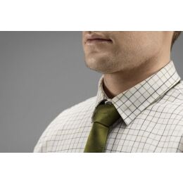 H&auml;rkila Herren Hemd Retrieve  Dark olive check