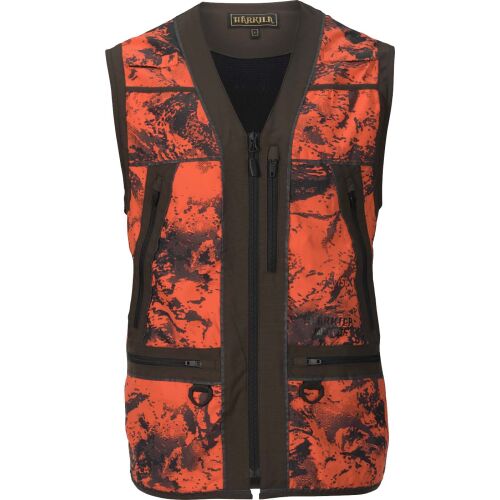 Härkila Herren Weste Wildboar Pro Safety AXIS MSP®Orange Blaze/Shadow brown