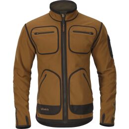 H&auml;rkila Herren Fleecejacke Kamko 10. Jubil&auml;um Rustique clay/Hunting green