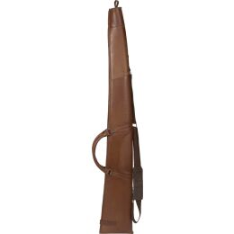 H&auml;rkila Retrieve Flintenfutteral aus Leder Cognac 135 cm