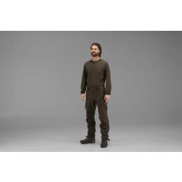 H&auml;rkila Herren Langarmshirt Mountain Hunter Hunting green/Shadow brown M