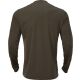 Härkila Herren Langarmshirt Mountain Hunter Hunting green/Shadow brown M