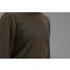 Härkila Herren Langarmshirt Mountain Hunter Hunting green/Shadow brown M
