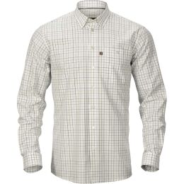 H&auml;rkila Herren Hemd Retrieve  Dark olive check L