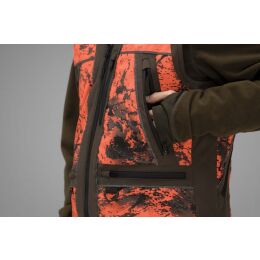 H&auml;rkila Herren Weste Wildboar Pro Safety AXIS MSP&reg;Orange Blaze/Shadow brown 4XL