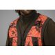 Härkila Herren Weste Wildboar Pro Safety AXIS MSP®Orange Blaze/Shadow brown 4XL