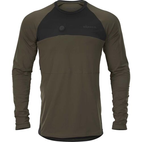 Härkila Herren Heiz Unterhemd Willow green/Black M