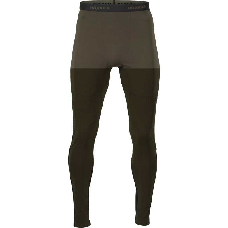 Hrkila Herren Heiz Unterhose Willow green/Black XXL