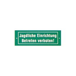 AKAH Schild "Jagdliche Einrichtung"