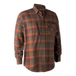 Deerhunter Ethan Herren Hemd Orange checked