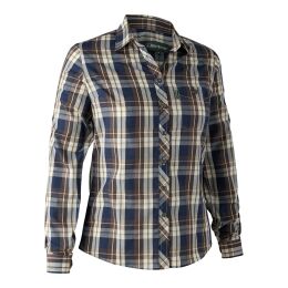 Deerhunter Lady May Bluse Blue check