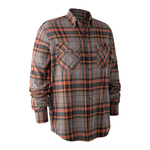 Deerhunter Marvin Herren Hemd 39/40 orange check