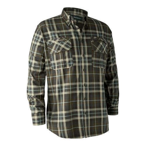 Deerhunter Caribou Herren Hemd green check