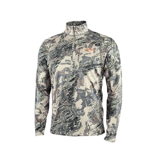 Sitka Shirt SCORE Mid Wt Zip-T Optifade Open Country