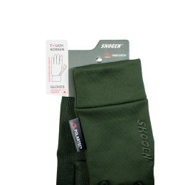 Hubertus Polartec Stretch Handschuh dunkeloliv