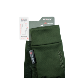 Hubertus Polartec Stretch Handschuh dunkeloliv S