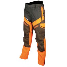 Somlys Herren Hose Indestructor Flex Kevlar Orange/Braun FR46/DE52