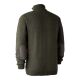 Deerhunter Herren Pullover Sheffield Knit Zip-Neck Grün Melange XXL