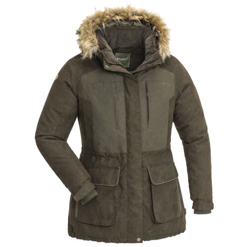 Pinewood Damen Jagdjacke Abisko 2.0 Suede Brown XXL