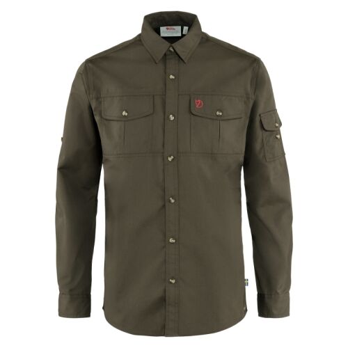 Fjällräven Herren Trekking-Hemd Singi Dark Olive M