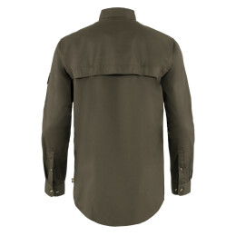 Fj&auml;llr&auml;ven Herren Trekking-Hemd Singi Dark Olive M