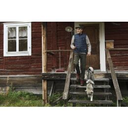 Fj&auml;llr&auml;ven Herren Hose Jeans Long Greenland Deep Forest 56