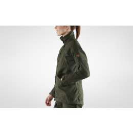 Fj&auml;llr&auml;ven Damen Jagdjacke Forest Hybrid Deep Forest