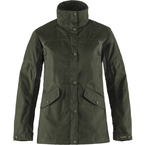 Fjällräven Damen Jagdjacke Forest Hybrid Deep Forest XL