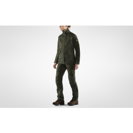 Fj&auml;llr&auml;ven Damen Jagdjacke Forest Hybrid Deep Forest XL