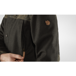 Fj&auml;llr&auml;ven Herren Jacke V&auml;rmland Wool Dark Olive-Dark Olive Camo XL