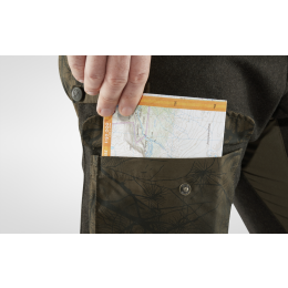 Fj&auml;llr&auml;ven Herren Hose V&auml;rmland Wool Dark Olive-Dark Olive Camo 50