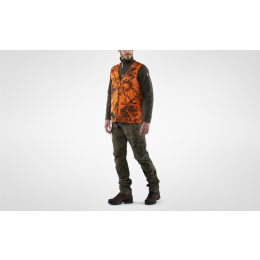 Fj&auml;llr&auml;ven Unisex Weste V&auml;rmland Orange Camo L