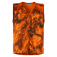 Fjällräven Unisex Weste Värmland Orange Camo L