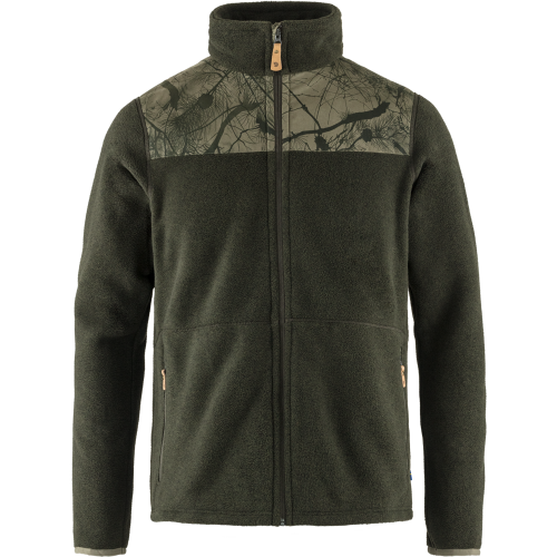 Fjällräven Herren Jacke Lappland Fleece Laurel Green-Green Camo XXXL