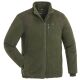 Pinewood Herren Fleecejacke Harrie Grün/Willederbraun