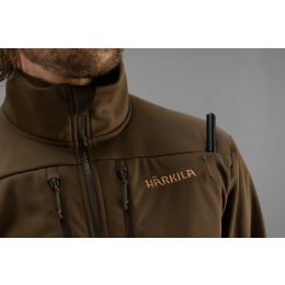 H&auml;rkila Herren Fleecejacke Mountain Hunter Pro WSP Hunting Green/Shadow Brown