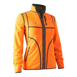 Deerhunter Damen Wende-Fleecejacke Lady Pam Bonded Orange 38